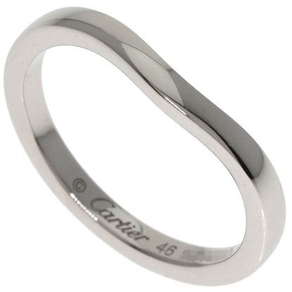 Cartier Ballerina Curve #46 Ring Pt950 Ladies