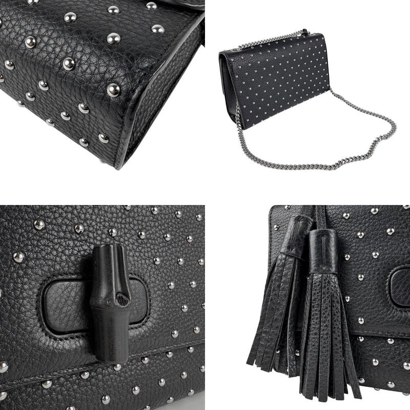 Gucci Shoulder Bag Bamboo 387611