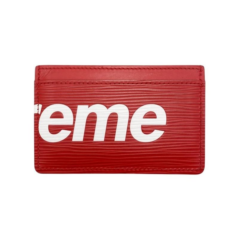Louis Vuitton X Supreme Card Case Porte Cult