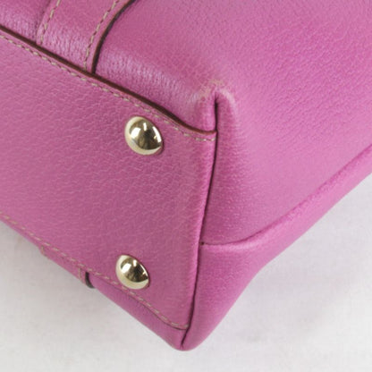 Gucci 141471 2122 Handbag Leather Pink