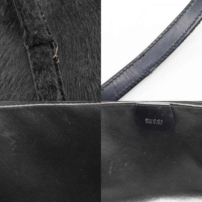 Gucci Old Gucci 000.2296.0528 Halaco Black Ladies Tote Bag