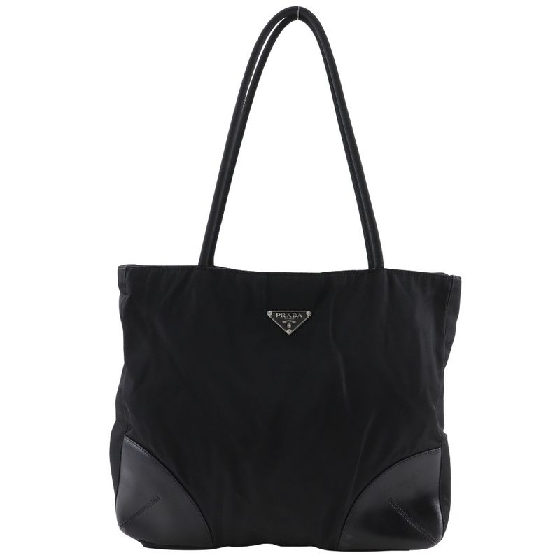 Prada Nylon Black Women's Tote Bag
