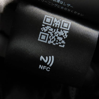 Prada 2021 Upw416 Calfskin Triangle Logo Charm Padded Double Riders Jacket