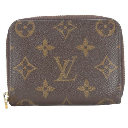 Louis Vuitton Coin Case Zippy Coin Purse M60067 Round Zipper Monogram Brown