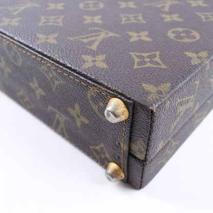 Louis Vuitton Attache Case Monogram Canvas Brown 861 Men's Business Bag
