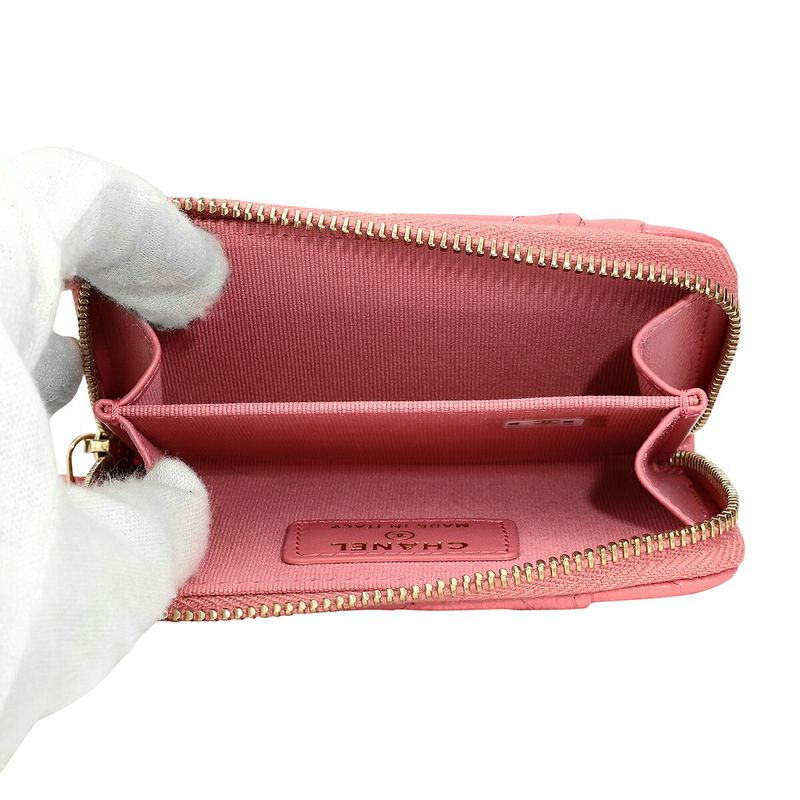 Chanel Coin Case Pink