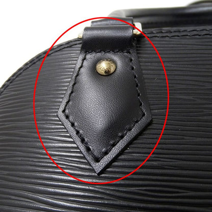 Louis Vuitton Bag Epi Women's Branded Handbag Shoulder Bag 2way Alma BB Noir