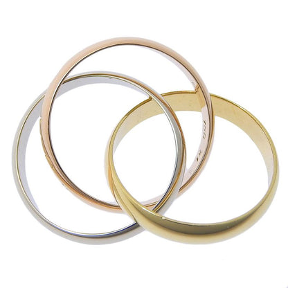 Cartier Trinity 18K Gold (yg×pg×wg) 11.5 Ladies 7.6g Ring