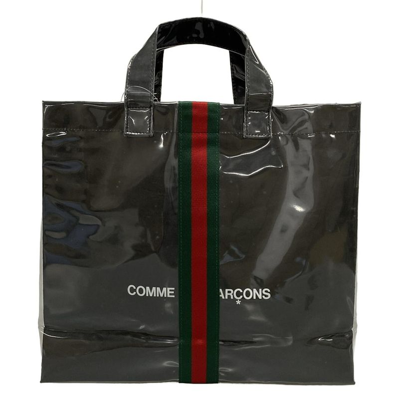 Commedesgarcons Tote Bag Sherry OD-K 221 Black×green×red Gucci Collaboration