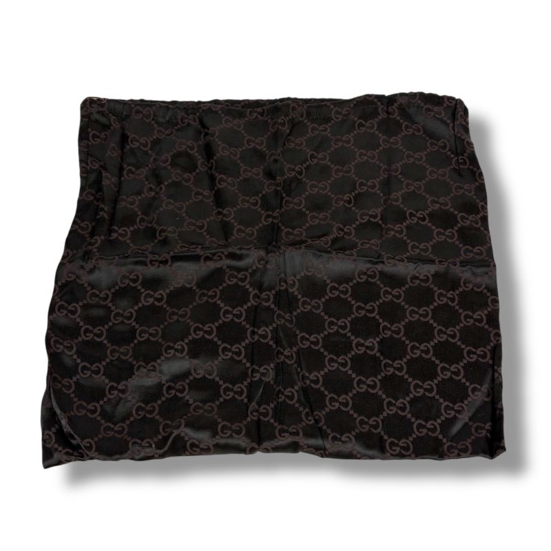 Gucci Mini Tote Bag GG Canvas Black Shoulder