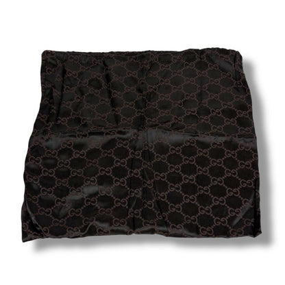 Gucci Mini Tote Bag GG Canvas Black Shoulder