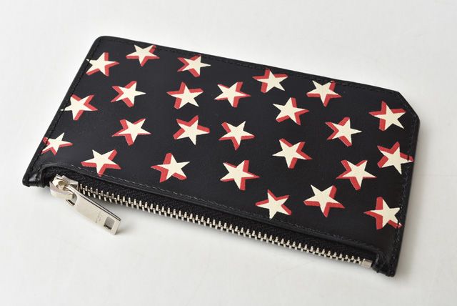 Unused Saint Laurent Coin Case Card Case Ship Pouch 458589