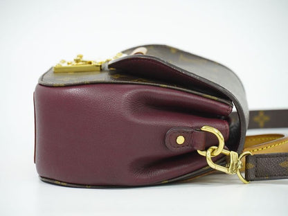 Authentic Louis Vuitton LV Eden PM Monogram 2WAY Shoulder Bag Handbag Brown