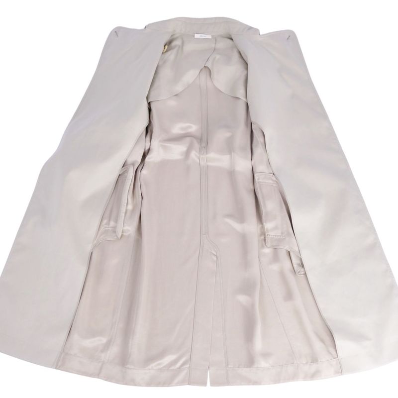 Celine Coat Trench Coat Phoebe Period Cotton Cut