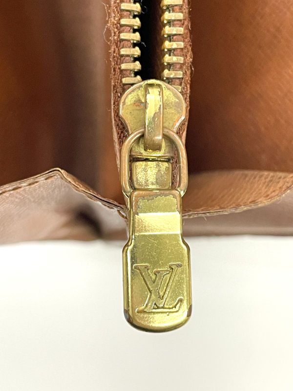 Louis Vuitton Monogram Pochette Portmonnais Cles Di Long Wallet M61725 Brown