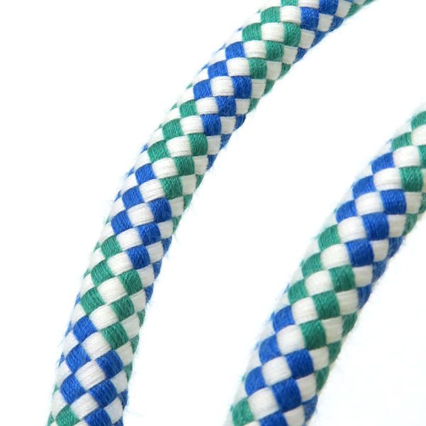 Hermes Rucksack Daypack Les Cabins Backpack Cotton Marine and Mint Silver