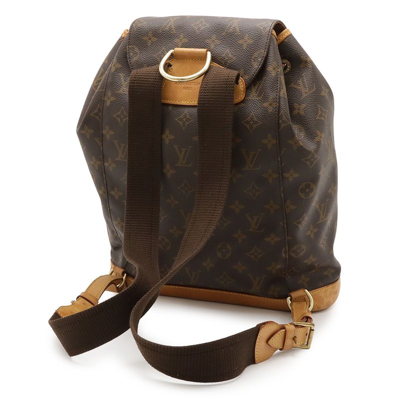 Louis Vuitton Monogram Montsourisgm Backpack Sac Rucksack Shoulder Bag M51135