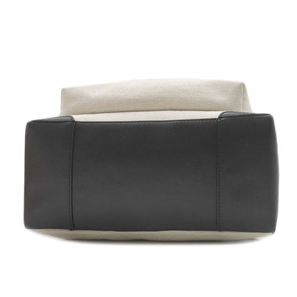 Balenciaga Backpack Daypack Backpack Canvas Leather White X Black Silver