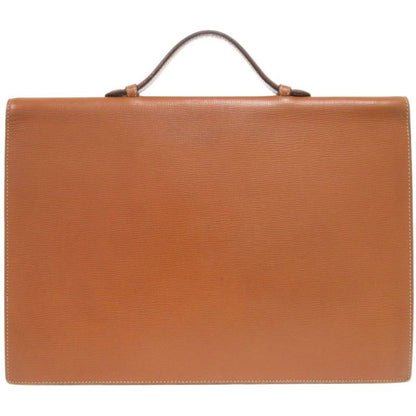 Loewe Leather Brown Business Bag Brown 1519 Loewe