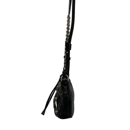Balenciaga Shoulder Bag Le Cagor 695814 Black Chain Shoulder/mini Bag Lambskin