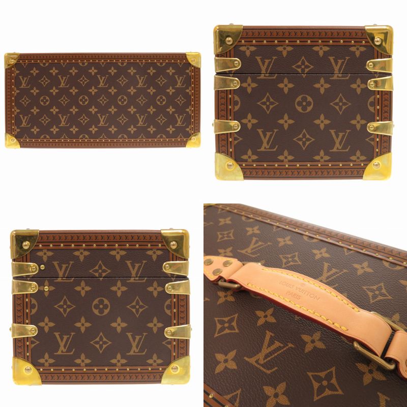 Louis Vuitton Coffret Chien Pagne Monogram M20309 Chien Pan Case Bottle Case