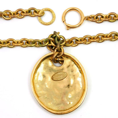 Chanel Coco Mark Gold Plated 93P Ladies 110.4g Necklace