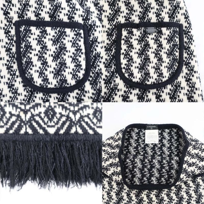 Chanel Skirt Black White Black White P24448v01744 Notation Size 04A
