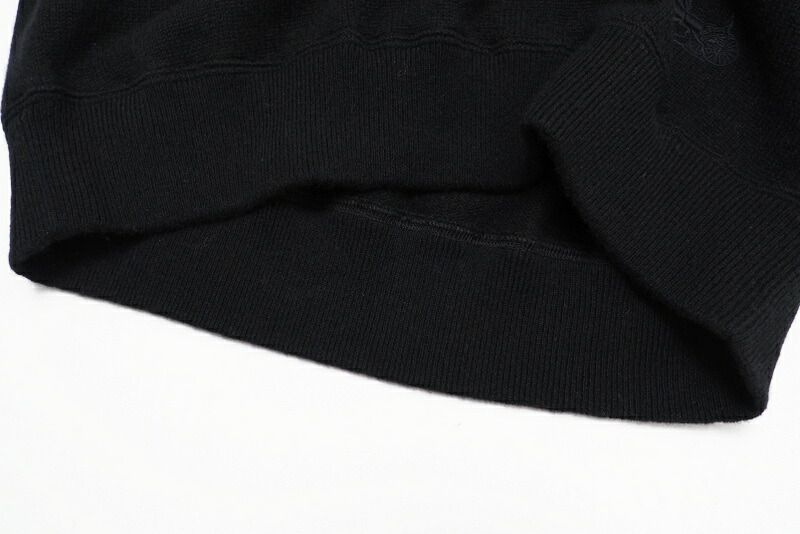 Celine Hoodie Size S Eddy Period Cashmere Knit Hoodie Black Made In Italy