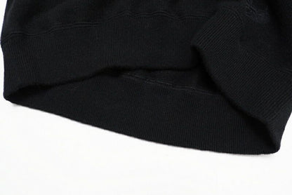 Celine Hoodie Size S Eddy Period Cashmere Knit Hoodie Black Made In Italy