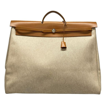 Hermes Handbag Herbag GM Ivory×brown