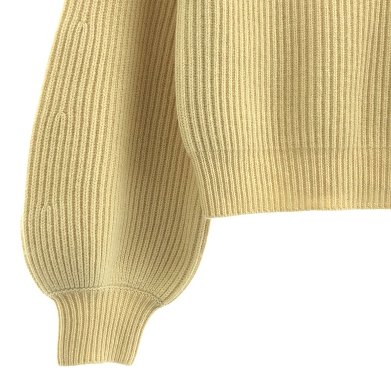 Celine - Cashmere Turtleneck Knit - XS - Ivory - Women's