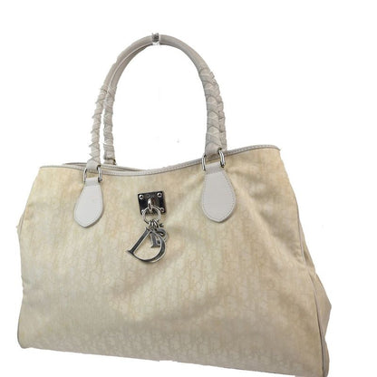 Christian DIOR Shoulder Bag Trotter Off White 73fa468