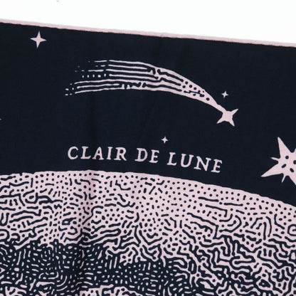 Hermes Carre Geant Clair DE LUNE Cles De Lune Cashmere Silk Large Scarf /