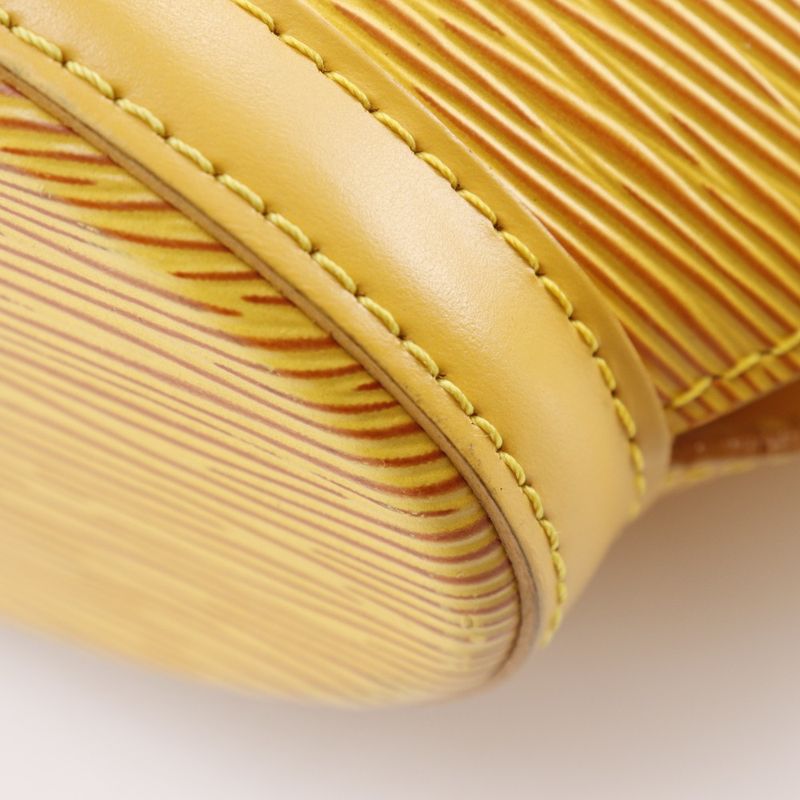 Louis Vuitton Saint-jacques M52279 Epi Leather Tassili Yellow Vi0993 Ladies