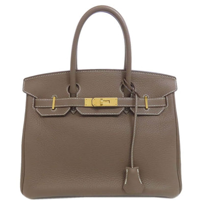 Hermes Birkin 30 Etape Gold Hardware Handbag Taurillon Women