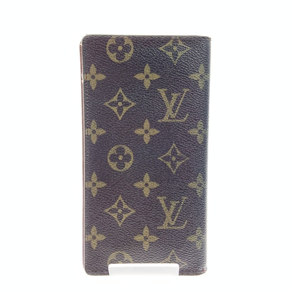 Louis Vuitton Monogram Porto Cult Credit Bifold Long Bill Holder M60825 Brown