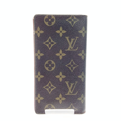 Louis Vuitton Monogram Porto Cult Credit Bifold Long Bill Holder M60825 Brown
