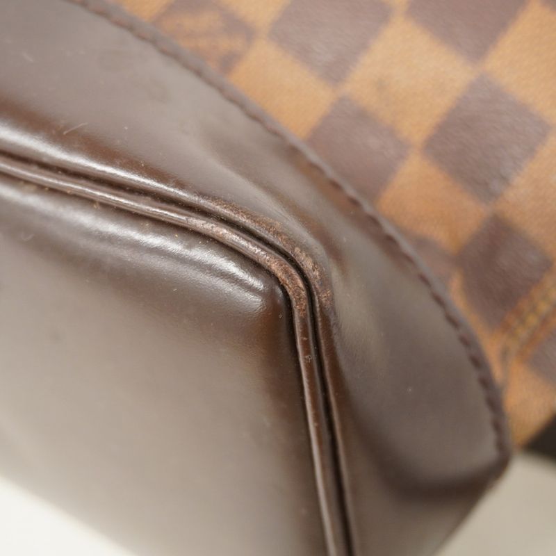 Louis Vuitton Backpack Daypack Damier Soho N51132 Ebene Womens