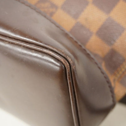 Louis Vuitton Backpack Daypack Damier Soho N51132 Ebene Womens