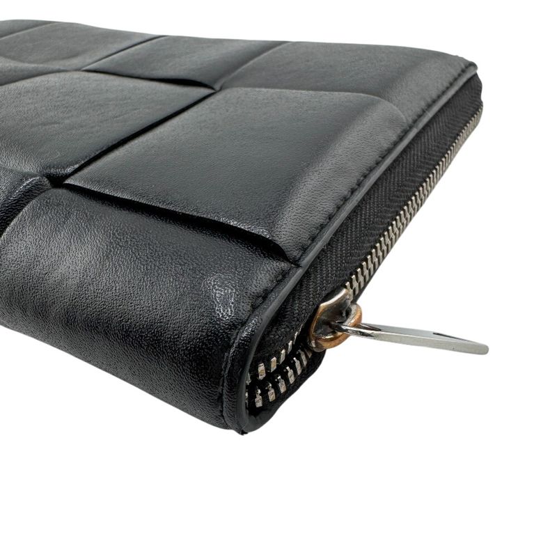 Bottega Veneta Bottega Veneta Cassette Round Zipper Long Wallet Brand Card