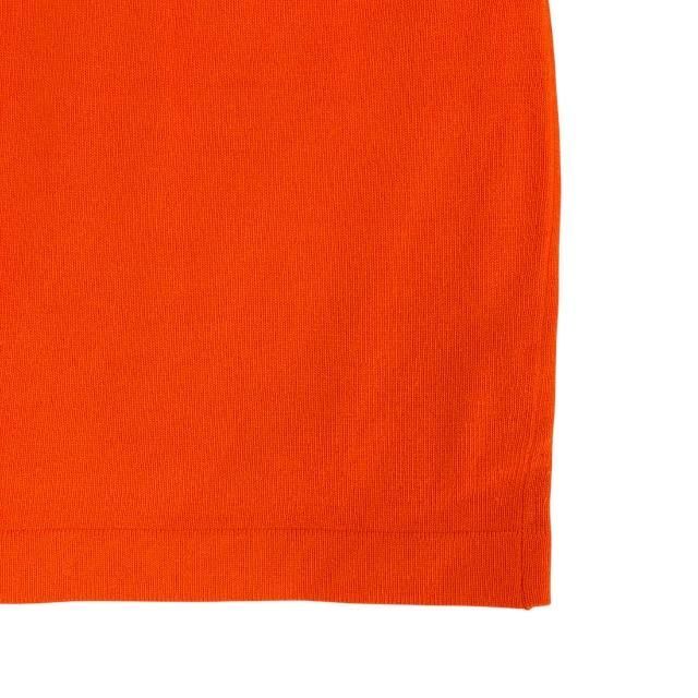 Chanel Bottoms Skirt Tight Skirt Knee-length 100% Cashmere Orange [size 1]
