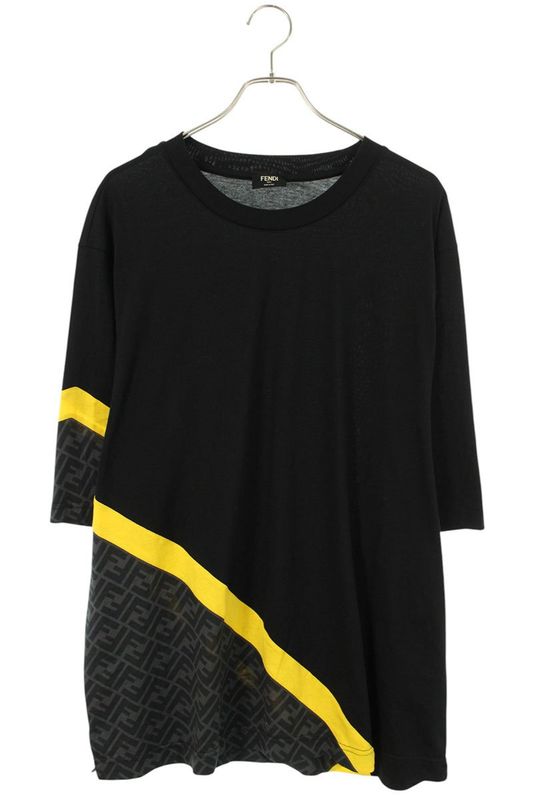 Fendi 23SS Faf682 AN68 Zucca Switched T-shirt Men's XXL