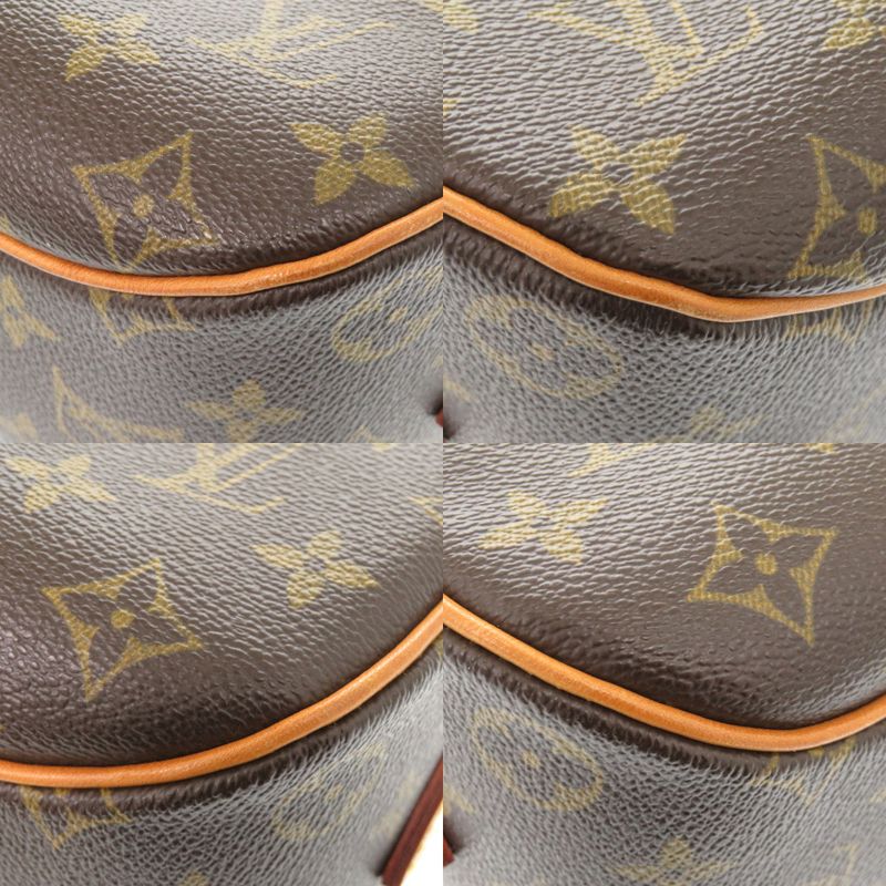 Louis Vuitton Blois Monogram M51221 Brown Shoulder Bag LV 0056 Louis Vuitton