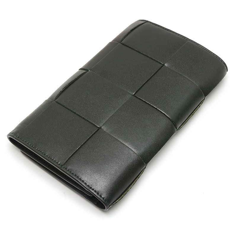 Bottega Veneta Cassette Bi-fold Billfold In Black *none Change Purse