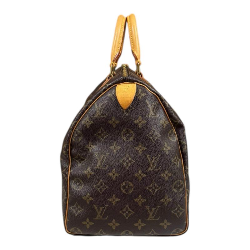 Louis Vuitton Speedy 40 Monogram Handbag Monogram Canvas M41522 Brown Women