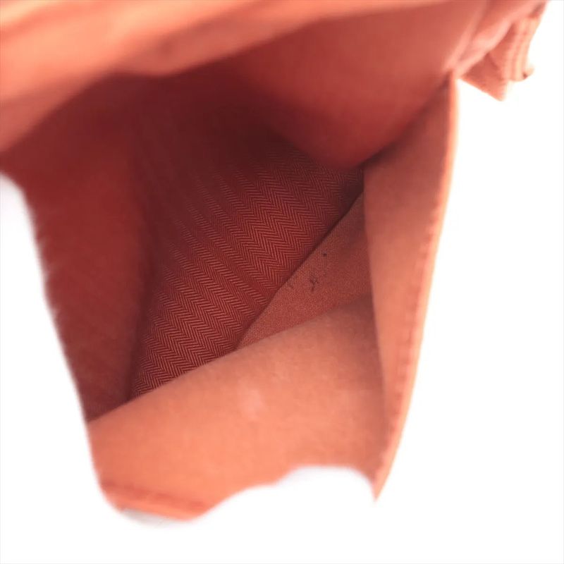 Hermes Acapulco Bassus Twirl Chevron Leather Shoulder Bag Crossbody Messenger