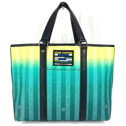 Louis Vuitton Tote Bag Weekend Tote PM M59919 Leather / Canvas Green