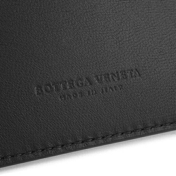 Bottega Veneta Card Case Nero/silver