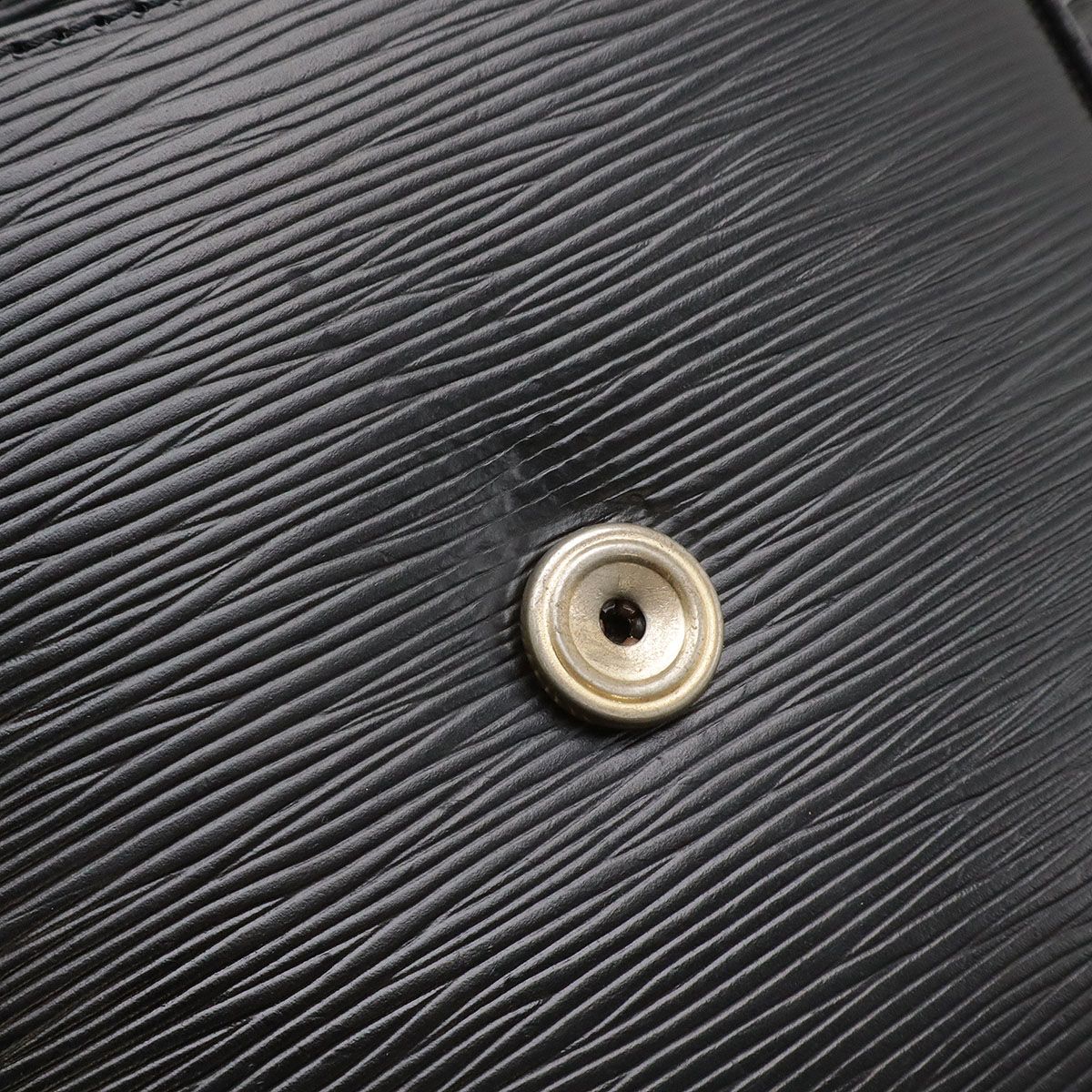 Louis Vuitton Epi Mini Saint-cloud Shoulder Bag Pochette Crossbody Leather Noir