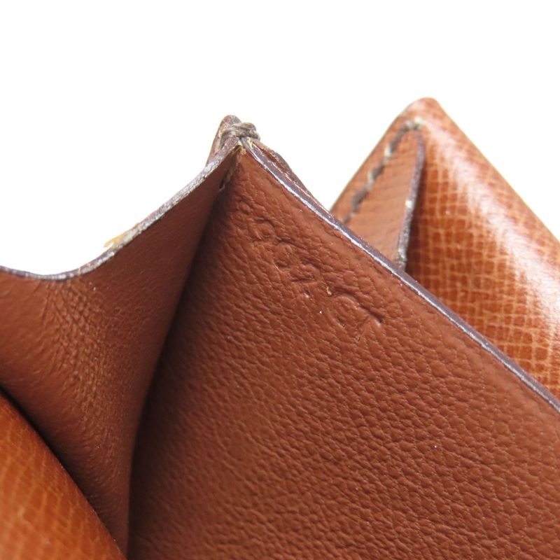 Louis Vuitton M61970 Porte Monnaie Gueze Coin Case Monogram Canvas Women